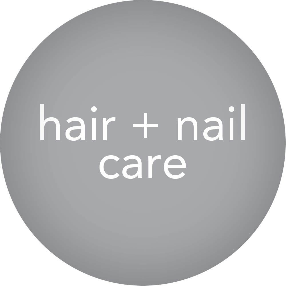hair + nail care